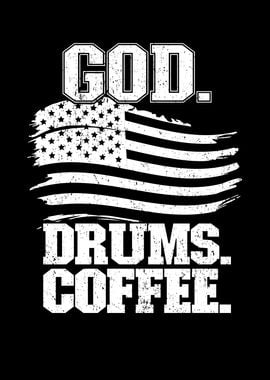 GOD DRUMS COFFEE