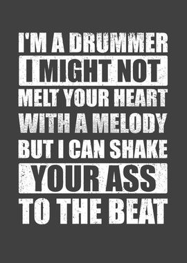 Funny Drum Beat Drummer