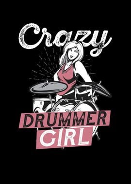 Crazy Drummer Girl