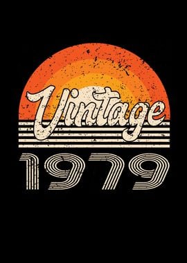 Vintage 1979 Birthday