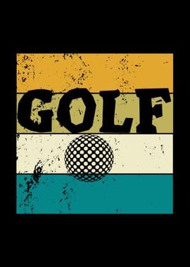 Vintage Golf Ball Golfing