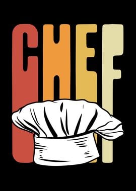 Chef cap retro