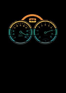 Motorcycle speedometer