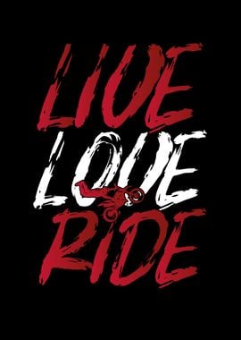 Motorcycle live love ride