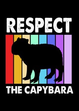 Retro Capybara