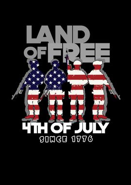 Land of free Soldier