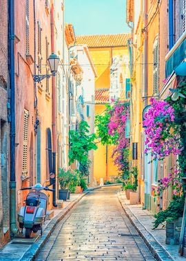 Colorful St Tropez