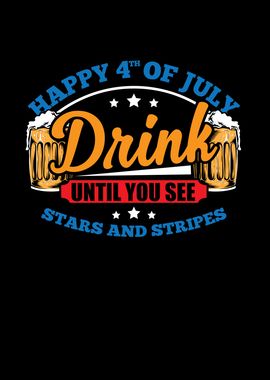 Happy 4th of July drink