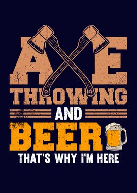 Axe Throwing And Beer