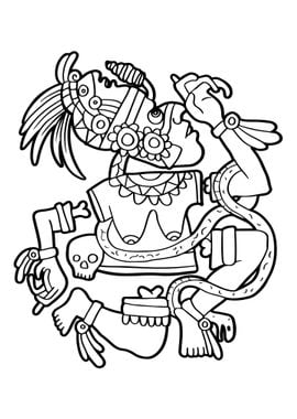 Coyolxauhqui Aztec Goddess