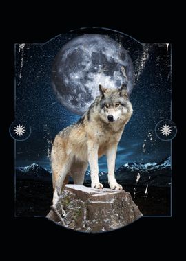 Wolf at the Moon