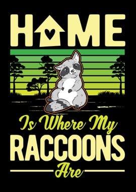 Raccoon Lover Racoon