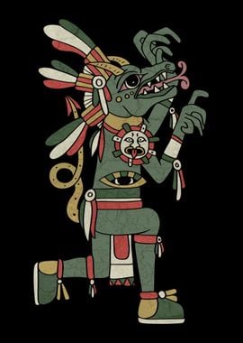 Xolotl Aztec God Nahuatl