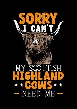 Scottist Highland Cows