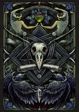 Raven Skull