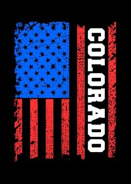 Colorado USA Flag Gift