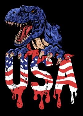 Dripping USA Dinosaurus