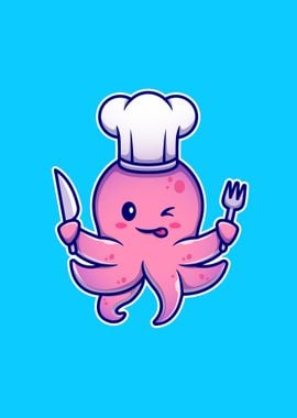 Octopus chef