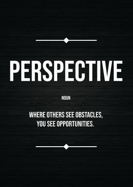 Perspective Definition