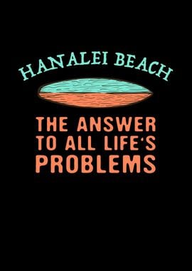 Hanalei Beach Answer To