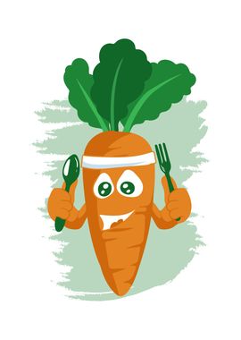 A healthy carrot