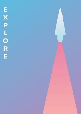 EXPLORE space poster