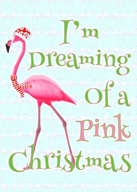 Pink Flamingo Christmas