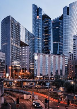 La Defense At Dusk