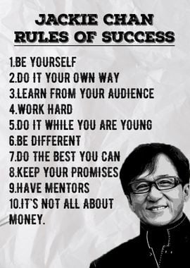 Jackie Chan Success Quote