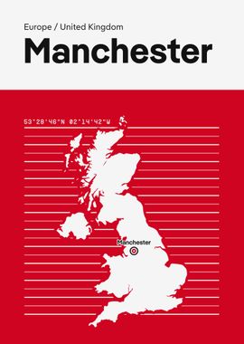 Manchester City Map