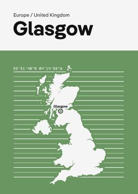 Glasgow City Map