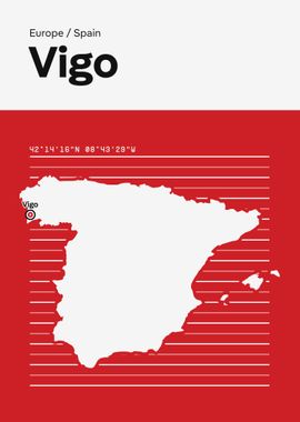 Vigo City Map