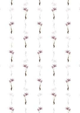 Autumn Crocus Pattern