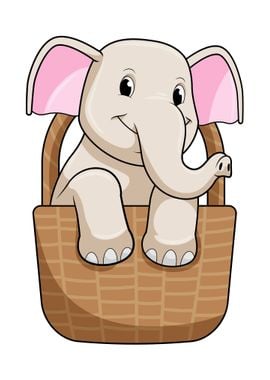 Elephant Basket