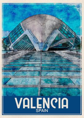 Travel Art Valencia Spain