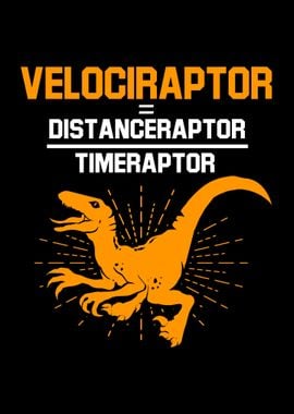 Velociraptor Distance Time