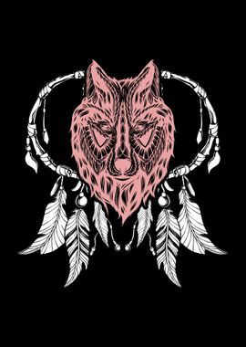 Wolf Dreamcatcher