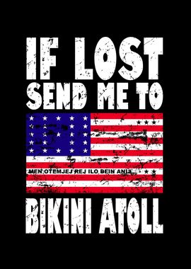 Bikini Atoll Flag Saying