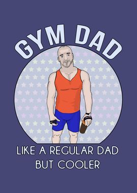 Cooler Gym Dad