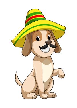 Dog Mexican Hat