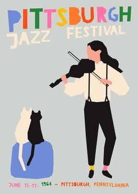 Pittsburgh Jazz Poster