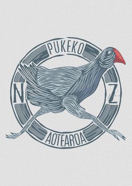 Pukeko NZ bird