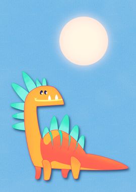 Happy Dinosaur 