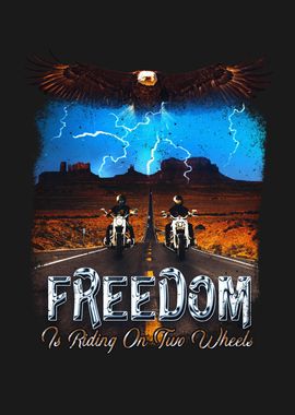 Motorcycle Freedom Vintage