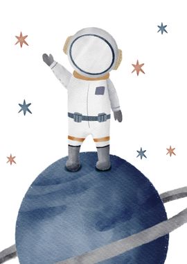 Cute Astronaut