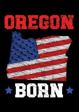 Oregon Born USA America