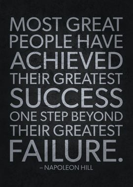 Greatest Success vs Fail