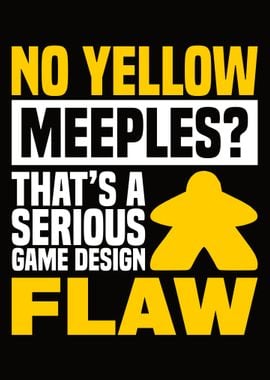 No Yellow Board Game