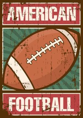 American Football Vintage