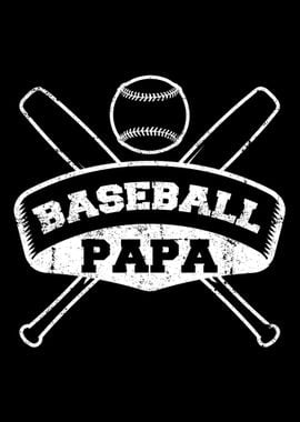 Papa Baseball Dad